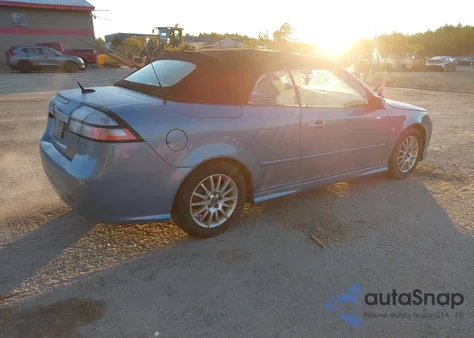 2008 Saab 9-3 2.0T из США, поврежденный, VIN YS3FB79Y786009236